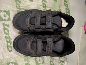 Black Lotto Kids Sneakers