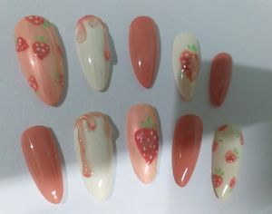 Press On Nails(Strawberry Jam🍓)