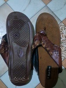 Brown Flats &amp; Sandals