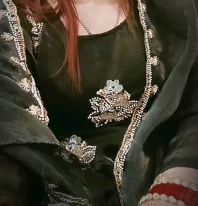 Shadi wala Pakistani hand work 3 pc suit