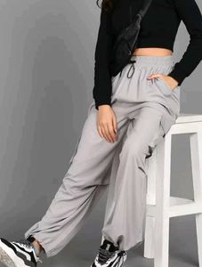 Gray Cargo Pants - Comfy & Trendy