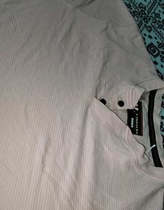 Men's Casual Peach T-Shirt