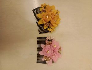 Floral Hair Combs (Set of 2)