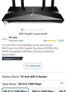 TP-Link WiFi 6 Router