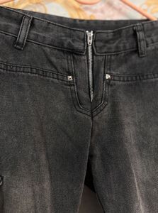 Y2K Flare Cargo Jeans
