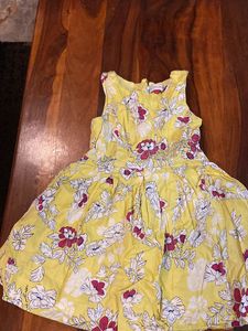 A Cute Yellow Frock