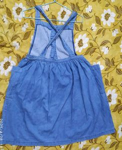 Denim Button-Up Dress