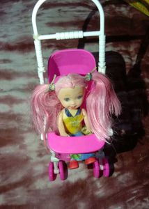 Baby doll With Stroller