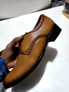 Tan Formal Casual Shoes