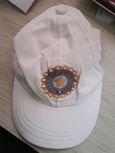 Team India Cap White Pack Of 2