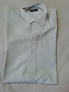Black Tie , M Size White Shirt