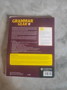 Cambridge Grammer Gear Class 8 Book....