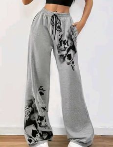 Skull Graphic Sweatpants