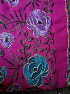Embroidered Saree