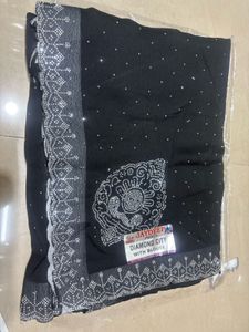 Elegant Black Saree