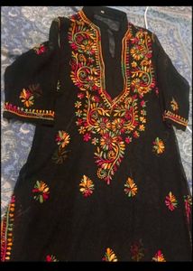 Lakhnavi Work Kurti