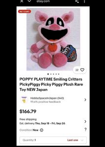 Poppy Playtime Rare Pickypiggy🐷 Plushie