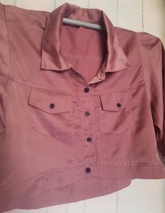 Boxy Cropped Shirt For Women