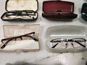 Set Of 7, Eyeglasses with Cases