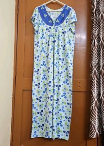 Floral Print Nighty (44 to 50 Inches)