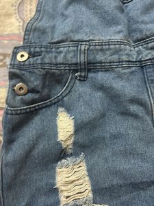 Denim dungarees ( jumpsuit or romper)