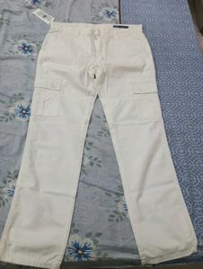 LawmanPg3 White Cargo Pants