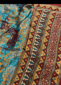 7 Combo Satin Crepe Saree + 1 Free Pie Sares