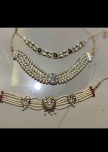 pack of 3 Elegant Choker Necklace Set