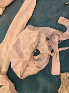 Garter Belt Stockings Bra Panty