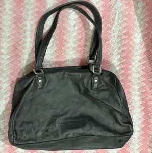 Liebeskind Berlin Black Leather Satchel