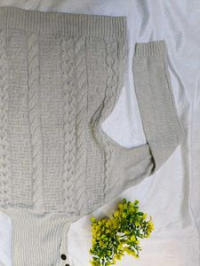 H&amp;M Cable Knit Turtleneck Sweater