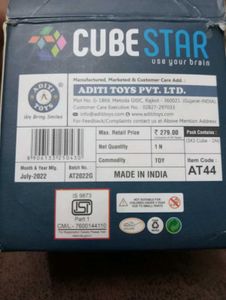 Rubik&#39;s Cube High Speed Sticker Less