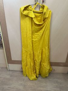 yellow indo western