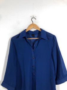 Deal Jeans Royal Blue Casual Shirt