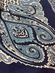 Cute Blue Pattern Top