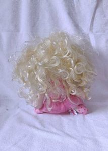 Cute Pink Polka Dot Rag Doll
