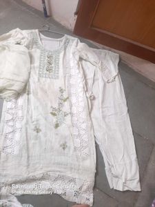 Embroidered Work Kurta Set