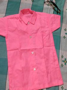Pink Casual Shirt