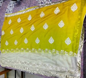 Beautiful georgette saree