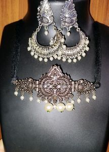 Oxidised Jewellery Set