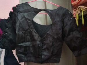 Black Designer Blouse