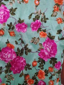 Pink Gown With Attached Vest