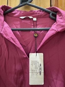 coverstory plum bell sleeves tunic (b1g1)
