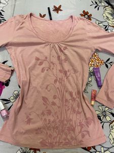 Floral Print Long Sleeve Top
