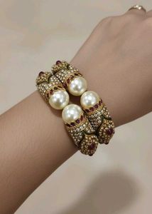 Antique Gold Bangle (Set of 2)