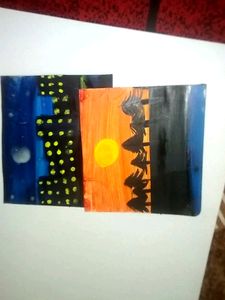 Day And Night Art Work