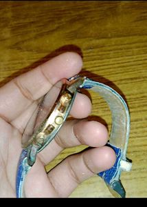 Vintage Geneva Blue Watch