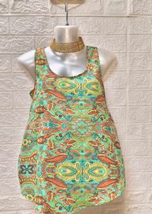 Printed Green Top/ Tops And Dresses For Rs.99 Only