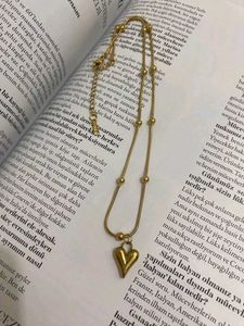 Antiturnish Heart Pendant Necklace