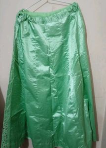 Stunning Pastel Green Mirror Work Lehenga Set